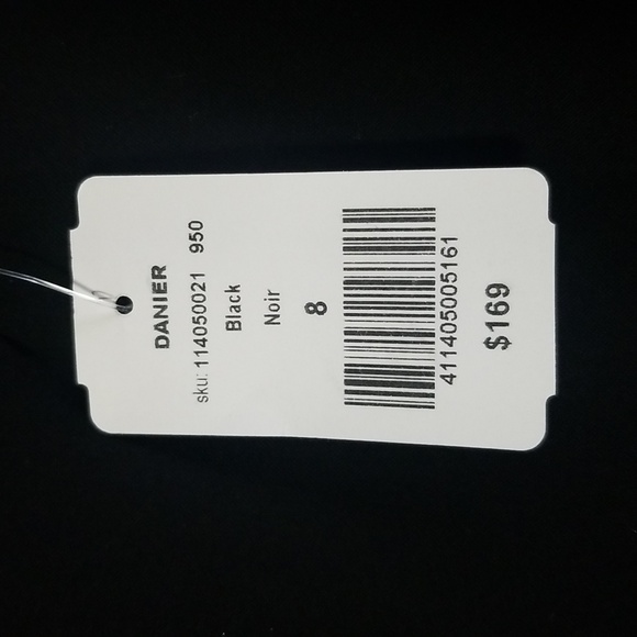 DANIER Slim Fit Pants with Leather Trim Size 8 or IT 42 / UK 12 - Picture 9 of 11